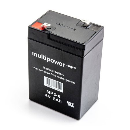 Akumulator Multipower MP5-6 6V 5Ah AGM bezobsługowy
